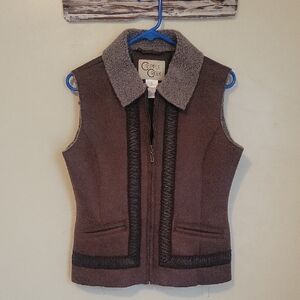 Women's Brown Vest